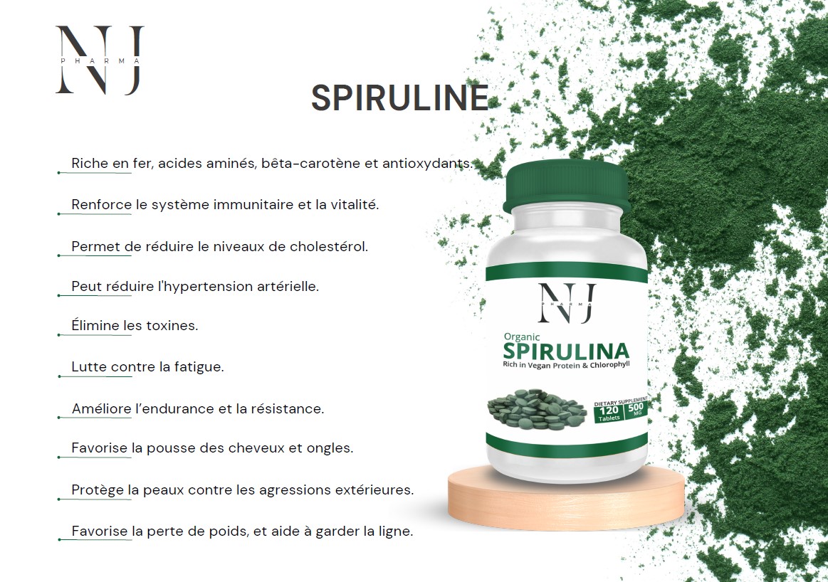 SPIRULINA 240GEL-500MG – Image 2