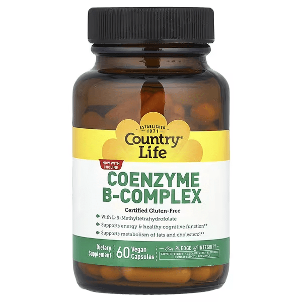 COENZYME B-COMPLEX 60 CAP, Compléments alimentaires USA, Biovitaminaat.