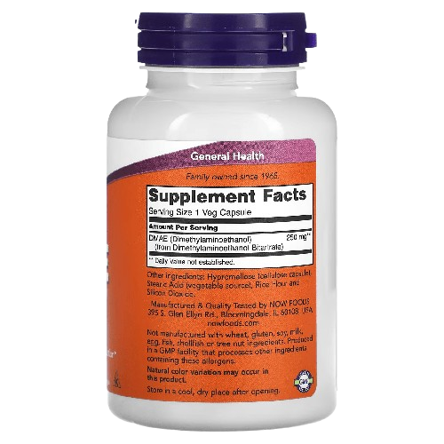 DMAE - 250 MG 100 CAP; Compléments alimentaires; Biovitaminaat.
