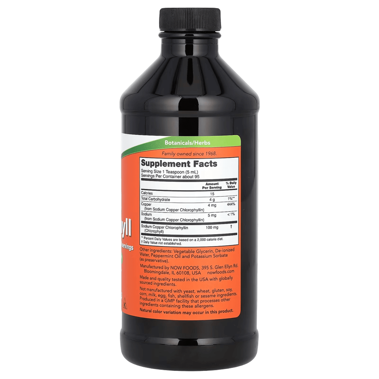 LIQUID CHLOROPHYLL - 100 MG 473 ML – Image 2