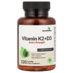 VITAMIN K2+D3 ExtraStrengh - 120 CAP, Complements Alimentaires, Biovitaminaat, USA